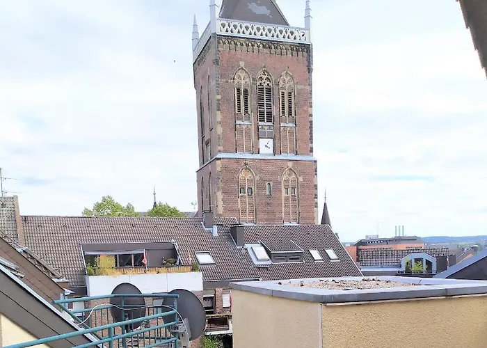 Апартаменты Super Penthouse #9 Oder #6 Mit Aufzug, Terrasse & Wintergarten Im Zentrum Эшвайлер